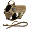 Tactical Dog Harness with No Pull Front Clip